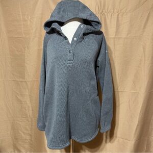 Columbia Blue Hooded Sweatshirt for Women